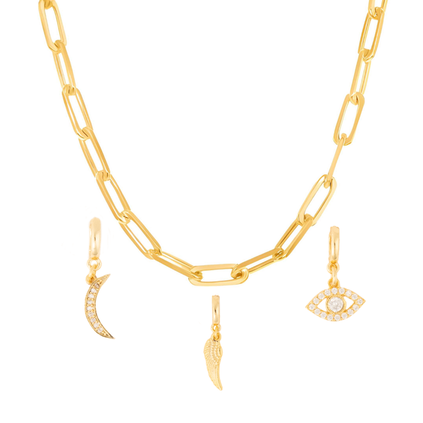 BELLA CHARM NECKLACE SET