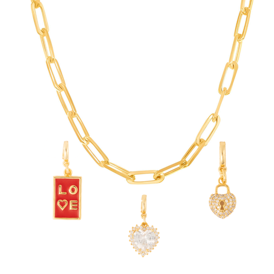 CHLOE CHARM NECKLACE SET