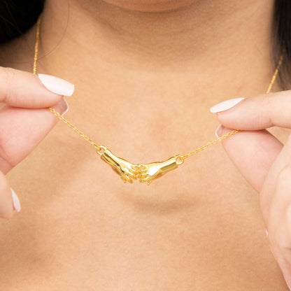 Ellasandra Gold-plated Charm Necklace