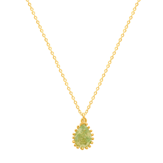 Coraline Gold-plated Charm Necklace For Women