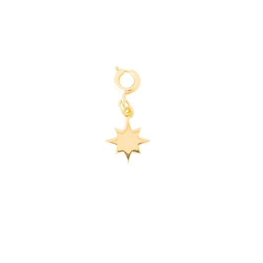 Gold Mini-Northstar Charm