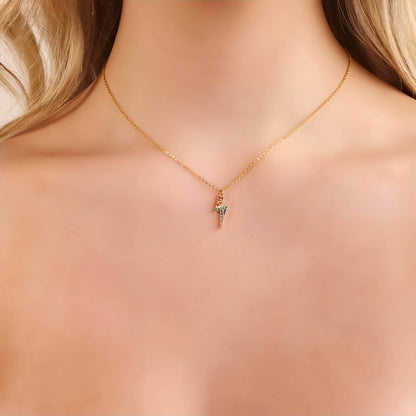 Isla (Multi) Gold-plated Charm Necklace