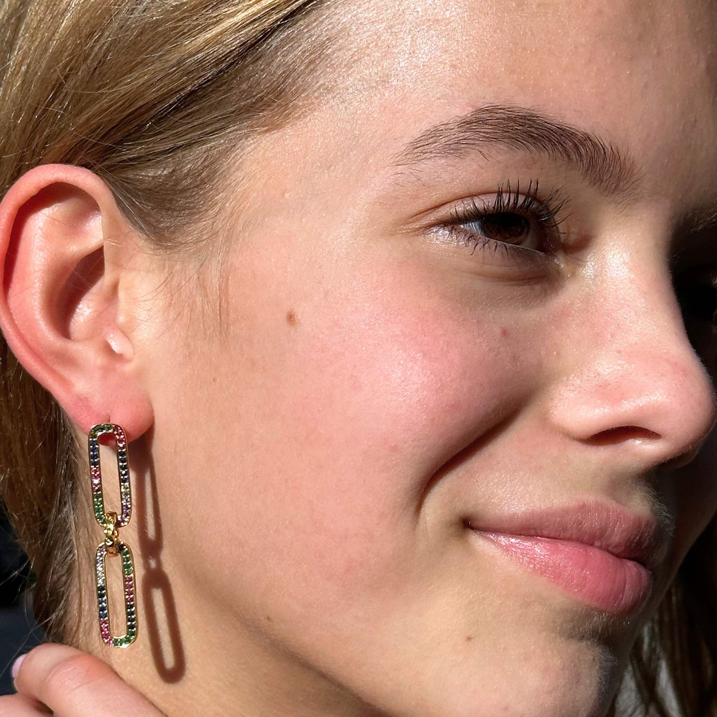 Valerie Gold-plated Statement Earrings
