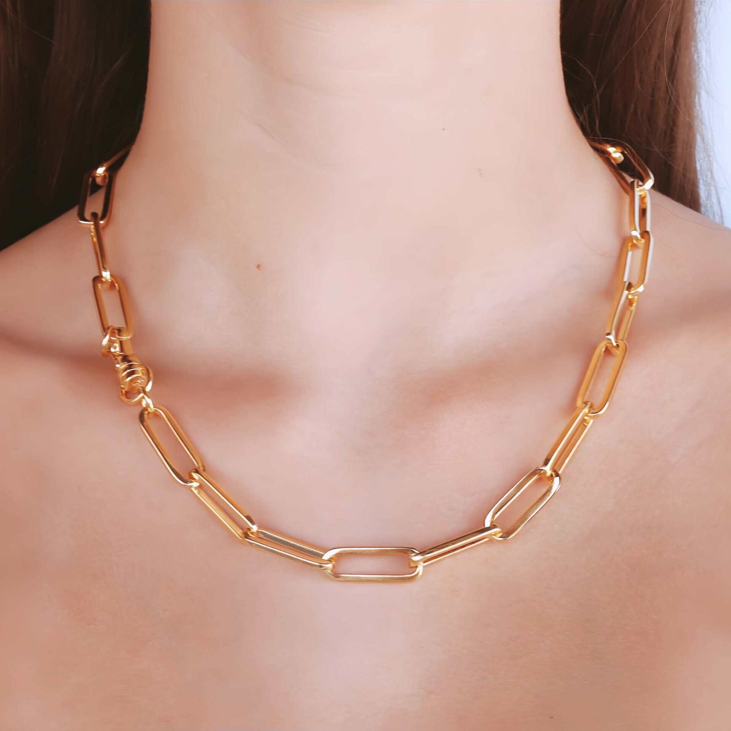 Vietta Gold-plated Chain Necklace