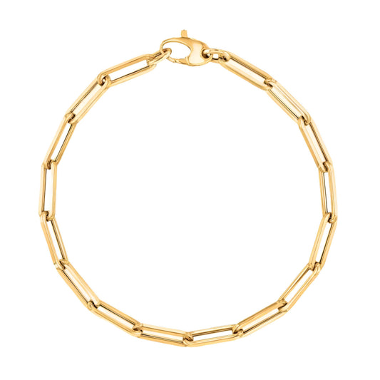 Gold Link Bracelet Base