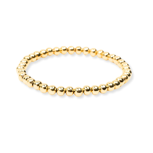 Gold Bead Bracelet Base
