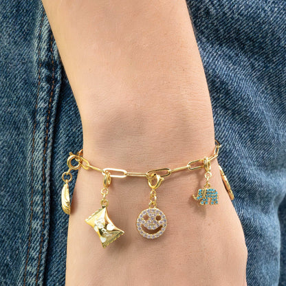 Gold Link Bracelet Base