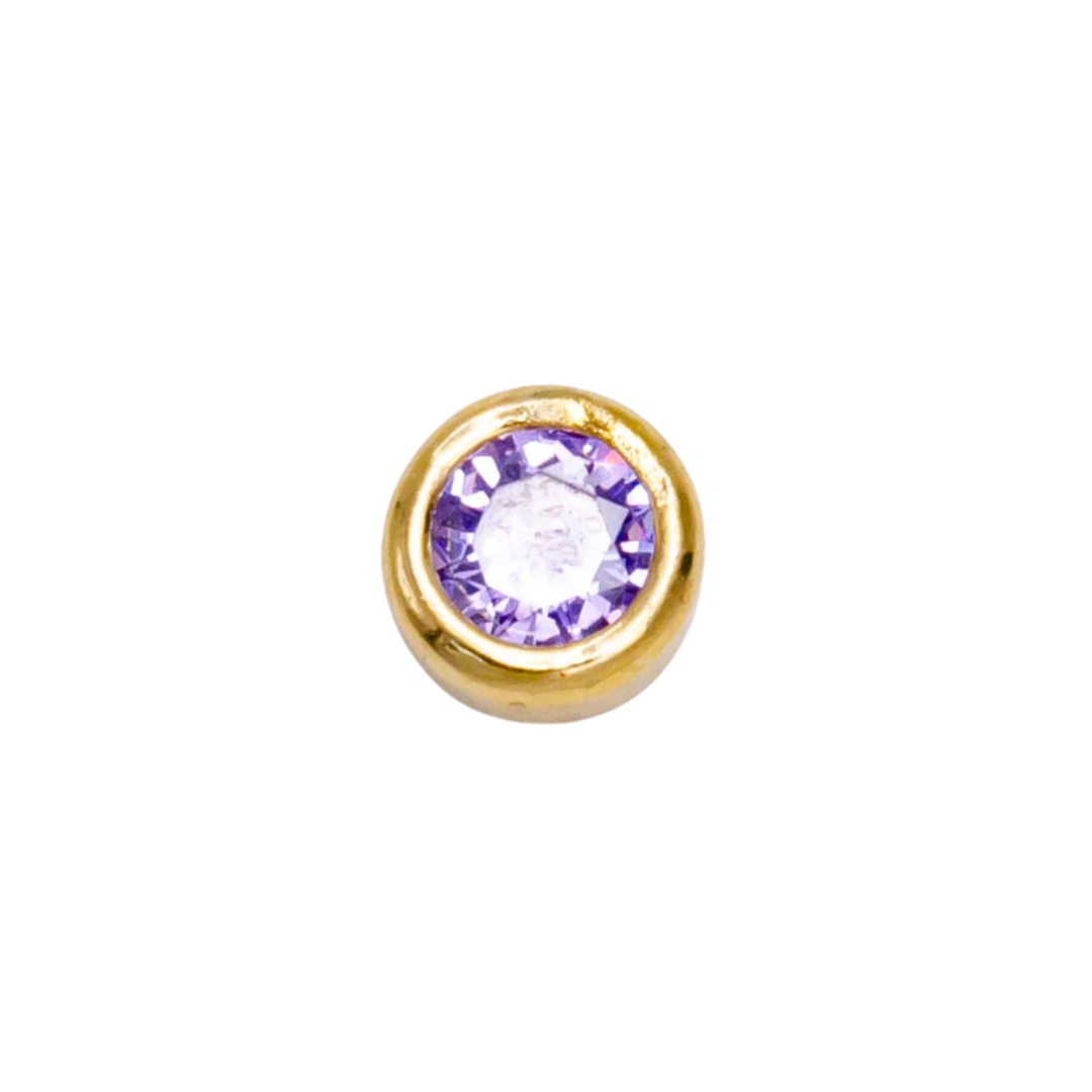 BIRTHSTONE CHARM-FEBRUARY