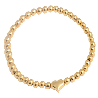 Tinsley Bead Gold Bracelet For Women and Men