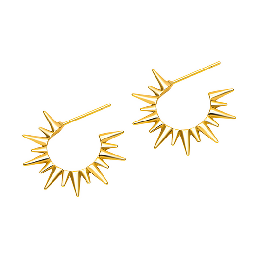 Lyric Gold-plated Hoop Earrings
