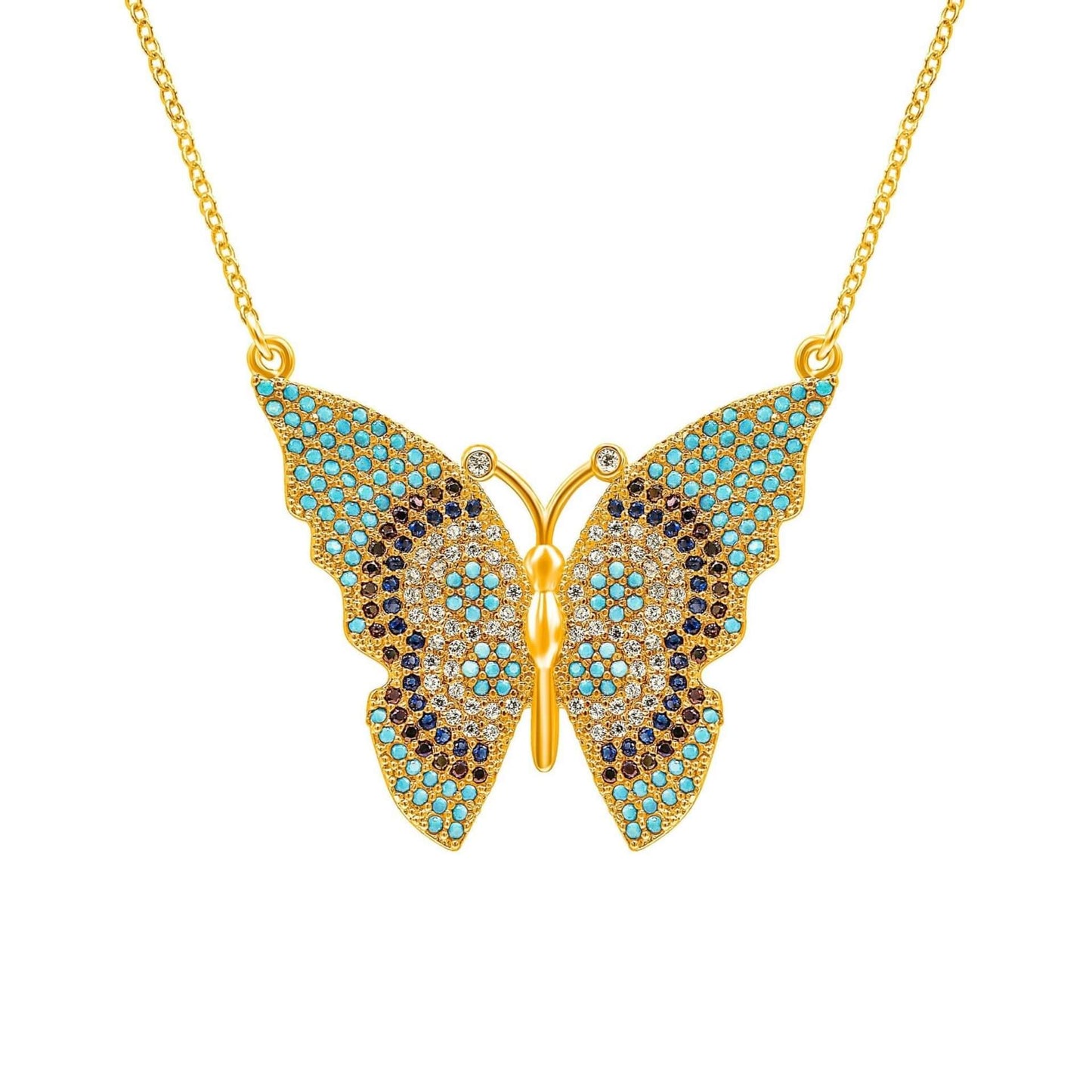Lilliana Gold-plated Charm Necklace For Women