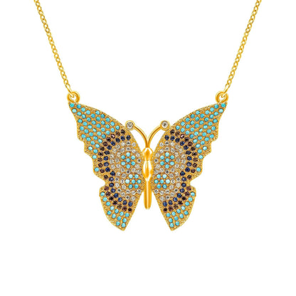 Lilliana Gold-plated Charm Necklace For Women